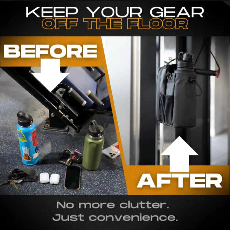 New Authentic Magnetic Bottle Bag – Never Drop Your Water Again!