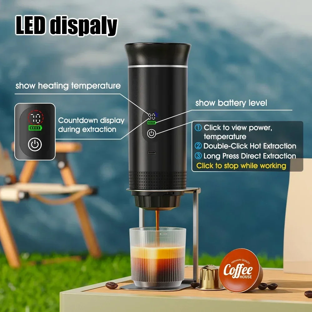 Smart 3-in-1 Espresso Coffee Machine – Brew Anywhere