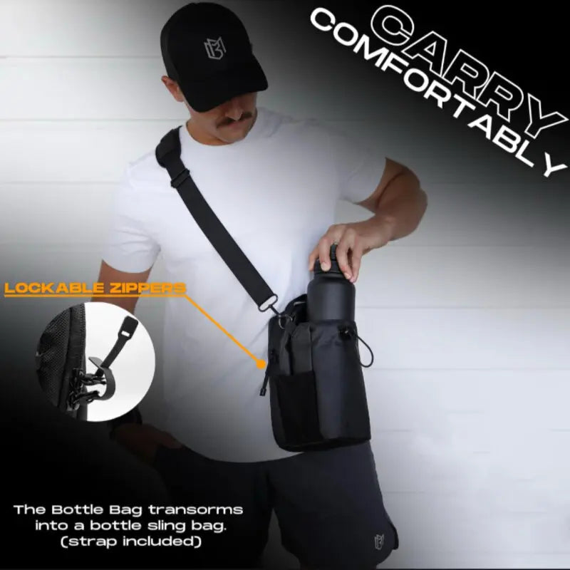 New Authentic Magnetic Bottle Bag – Never Drop Your Water Again!